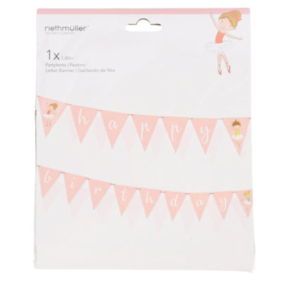 Amscan Slinger happy birthday danseres 180 cm | 20 stuks