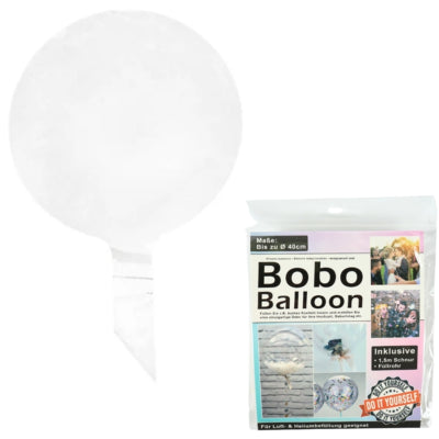 Bobo ballon vulbaar 40 cm | 24 stuks