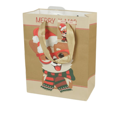 Geschenkverpakking merry X-mas 23 cm | 48 stuks