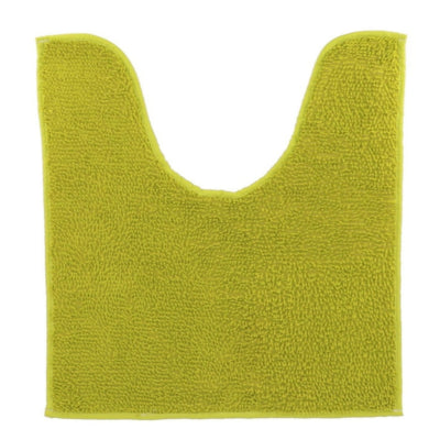 WC mat limegroen polyester 45 x 50 cm | 6 stuks