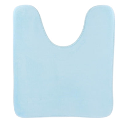 WC mat lichtblauw microfiber 45 x 50 cm | 16 stuks