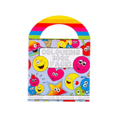 Duckiez Kleurboekje met stickers lachgezicht