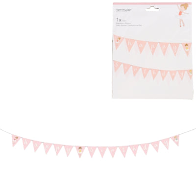 Amscan Slinger happy birthday danseres 180 cm | 20 stuks