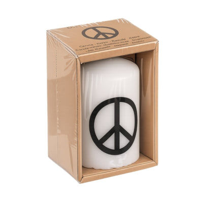 Out Of The Blue stompkaars peace 6 x 8 cm | 16 stuks