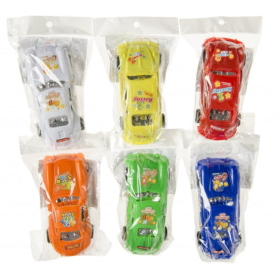 Race auto 10,5 cm 6 assorti | 24 stuks