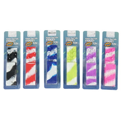 Fidget Toy pop-it 25 cm 6 assorti | 48 stuks