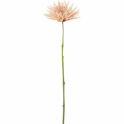 J-Line kunstbloem chrysant lichtroze 40 cm | 24 stuks