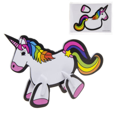 3D puzzel eenhoorn 9,5 cm | 48 stuks