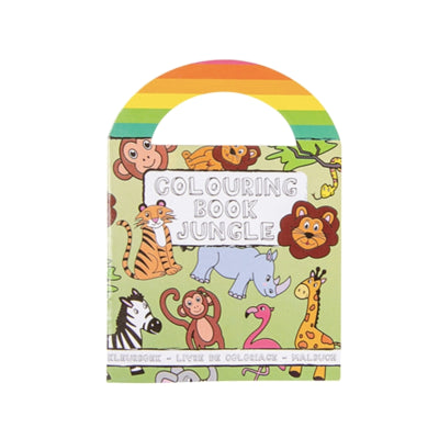 Duckiez Kleurboekje met stickers wilde dieren