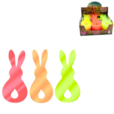 Hanger Pasen haas neon 11 cm 3 assorti | 72 stuks