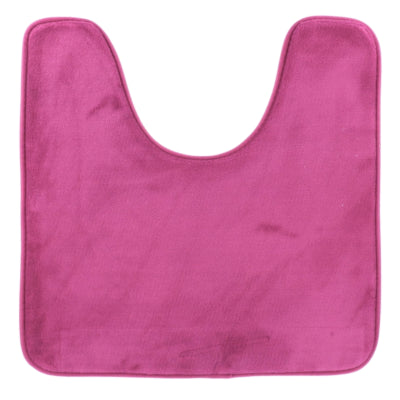 WC mat paars polyester 45 x 50 cm | 16 stuks