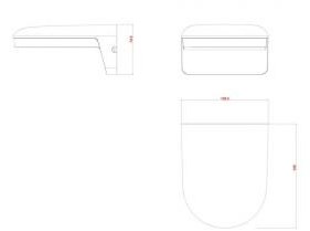 Enzo Provision camera muurbeugel geschikt voor di-, dai-fix en dma zwart - 7900492