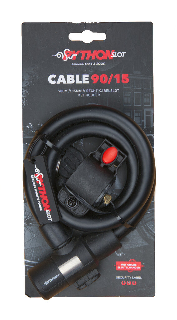 Buzaglo Pythonslot kabelslot 15mmx90cm, met bracket