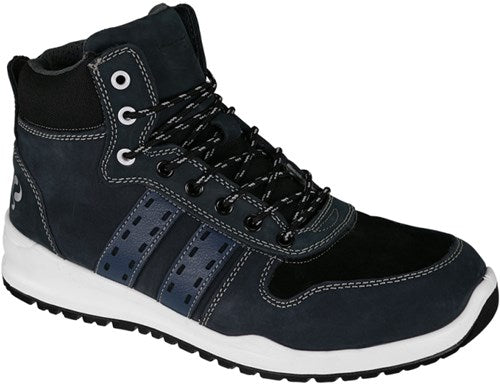 Quick werkschoen sport qs0910 hoog s3 | blauw | maat 46 - 00.114.004.46