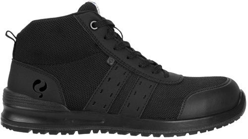 Quick werkschoen sprint dark hoog qs0562 s1p | zwart | maat 39 - 8718591551093