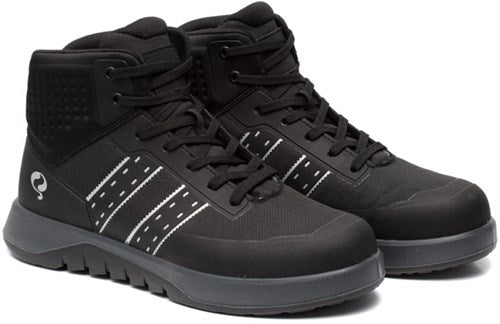Quick werkschoen urban hoog qs0201 s3s | zwart | maat 45 - 8718591554698