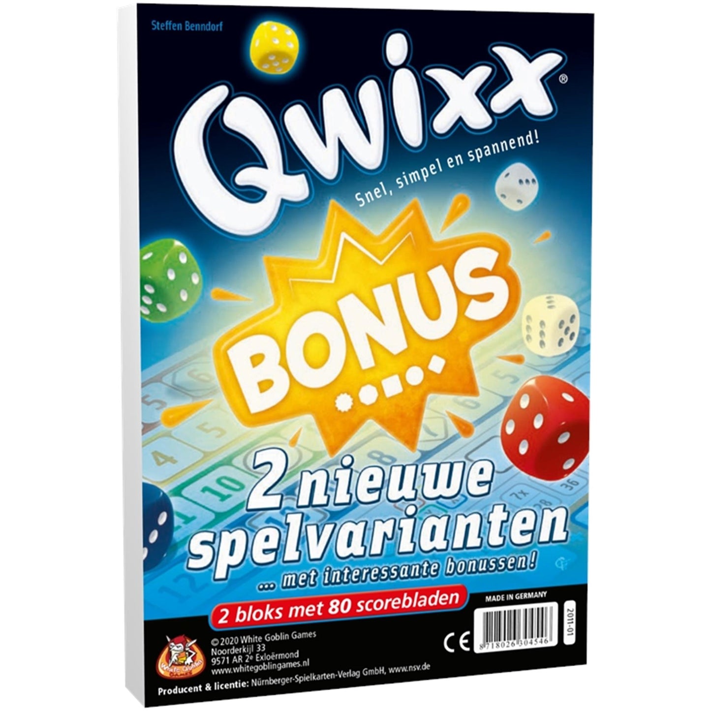 White Goblin Games qwixx bonus