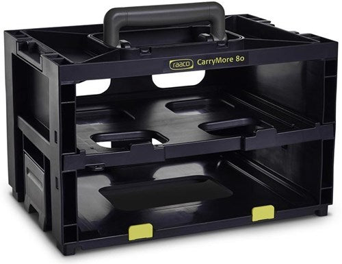 Raaco carrymore 80 zwart, leeg - 146401 146401
