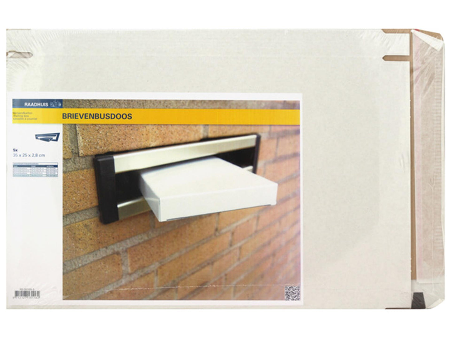 Kangaro Brievenbusdoos 250x350x28mm pak a 5