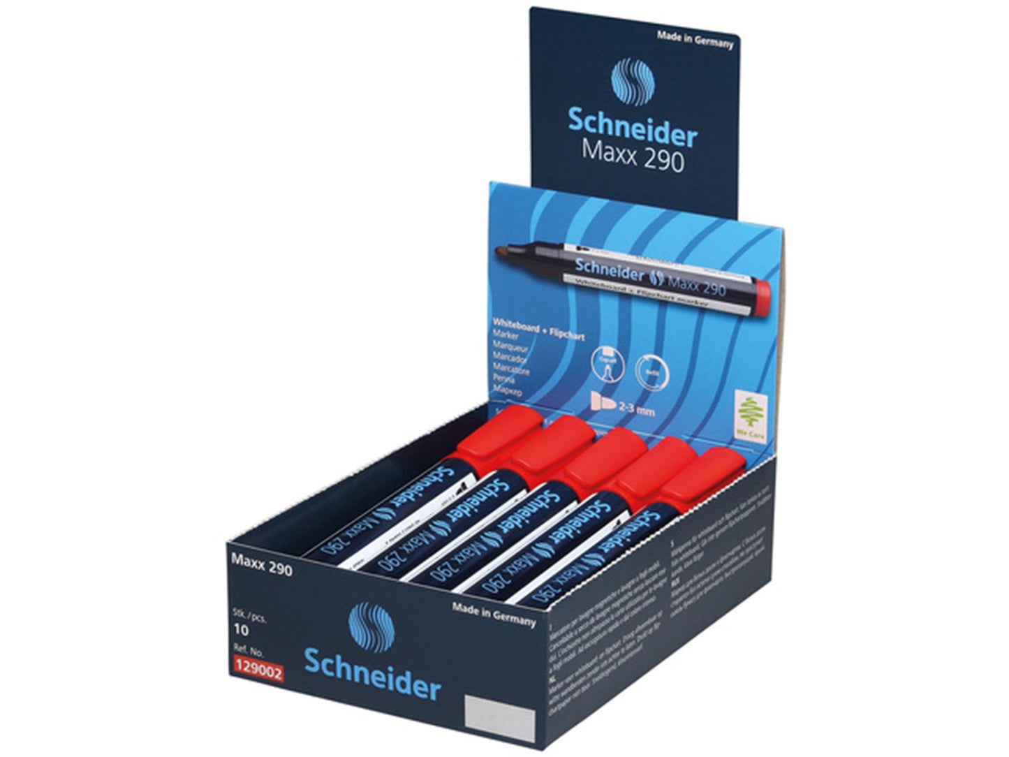 Schneider Marker whiteboard 290 rood 10st