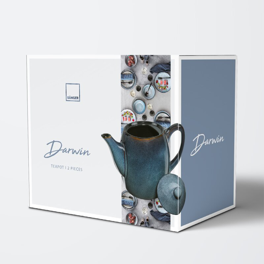 Sänger Koffie- Theepot Met Deksel Darwin