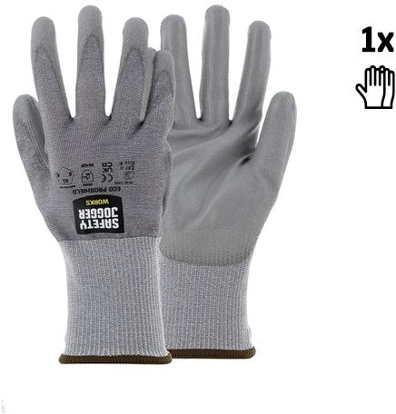 Safety Jogger snijbestendige hppe (high performance polyethyleen) | grijs | maat 8 - sw1716800