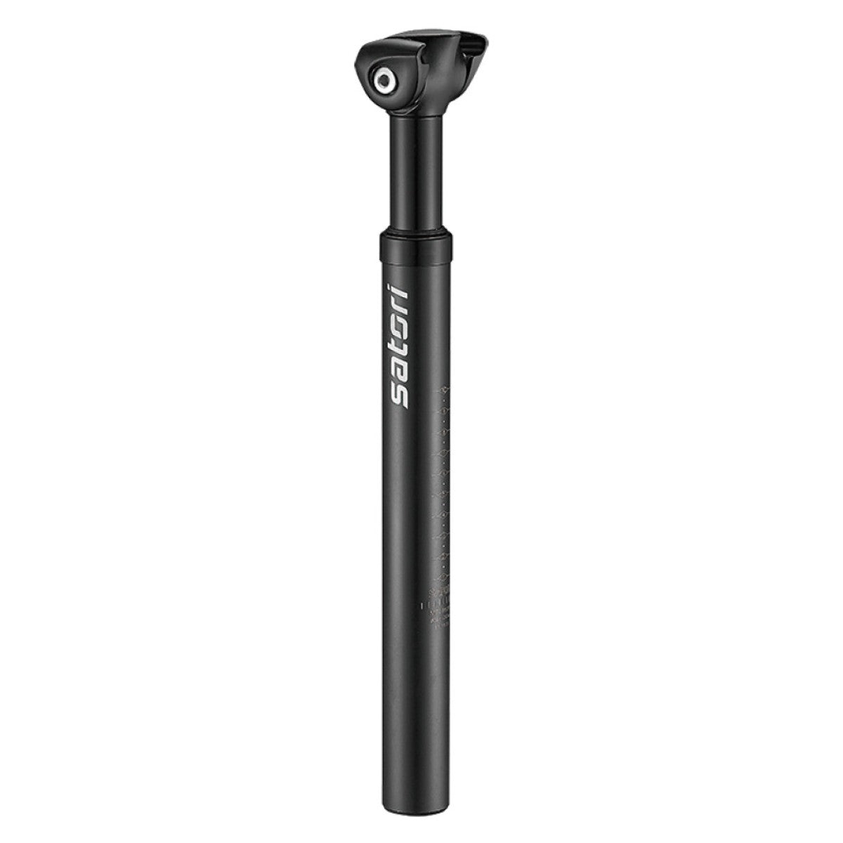 Satori zadelpen xopic 2 verend, ø31.6 350mm, mat-zwart