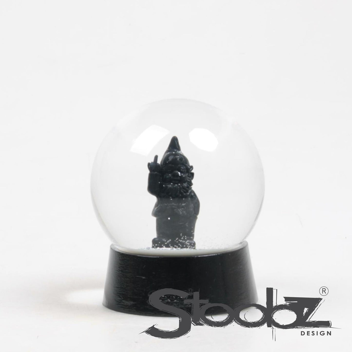 Stoobz Design Stoobz kabouter f*ck you schudbol zwart