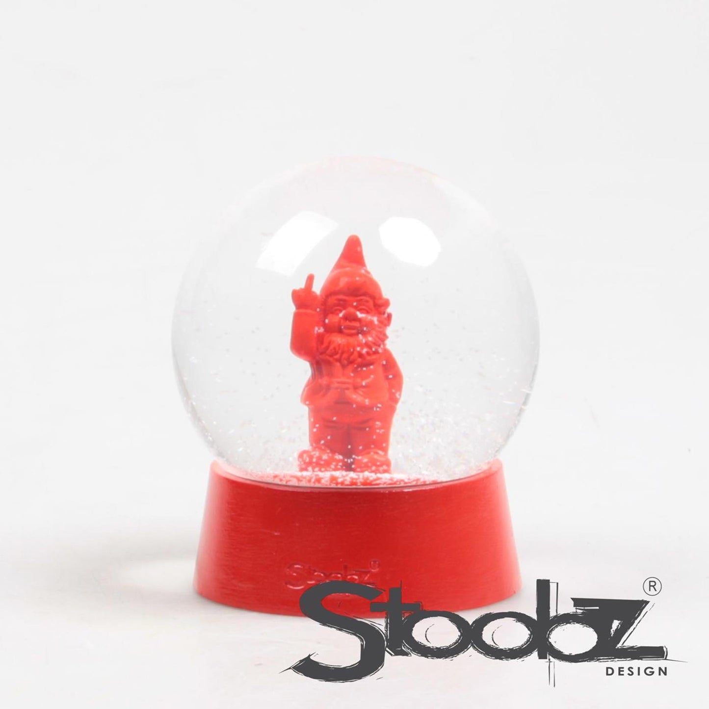 Stoobz Design Stoobz kabouter f*ck you schudbol rood