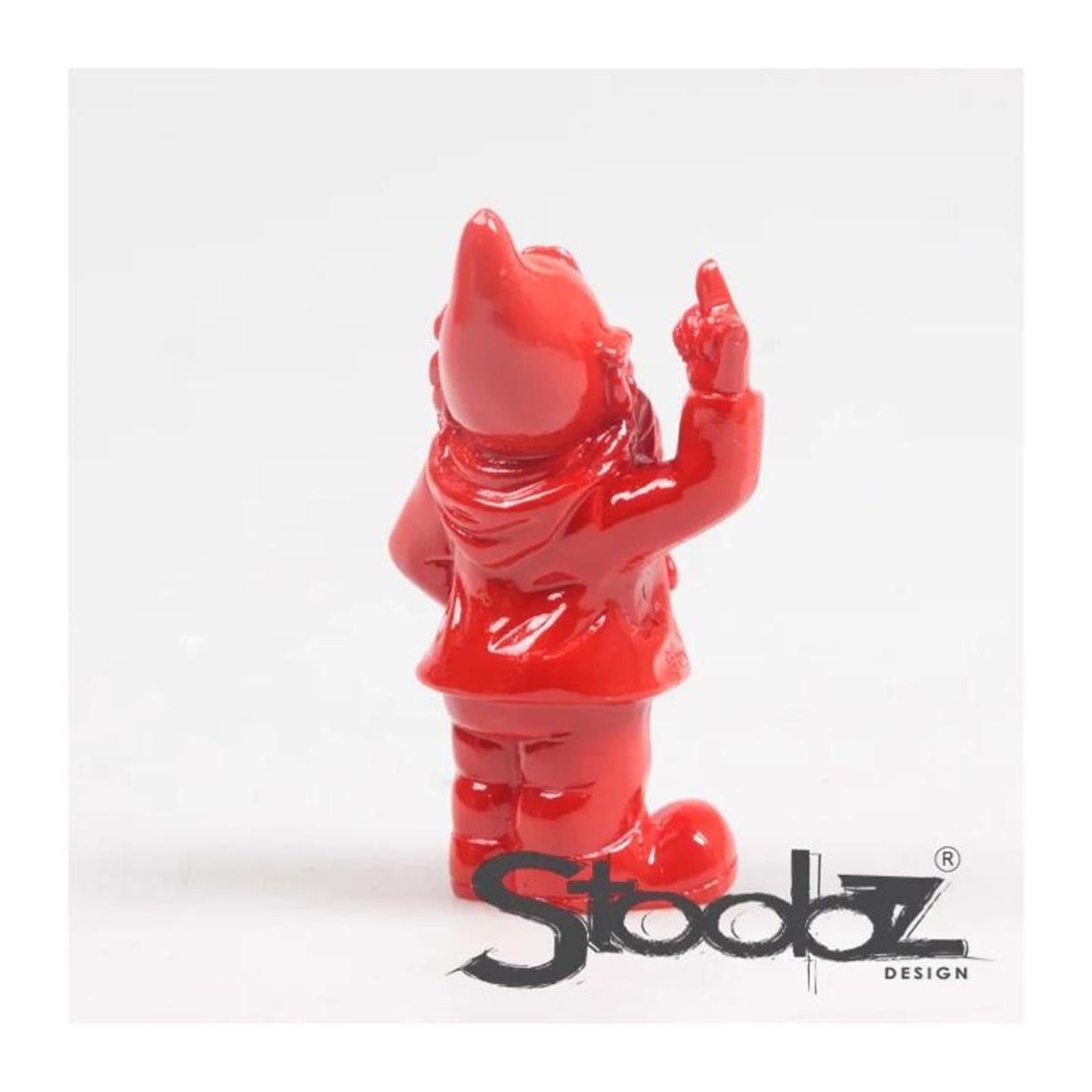 Stoobz Design Stoobz kabouter f*ck you rood 10cm