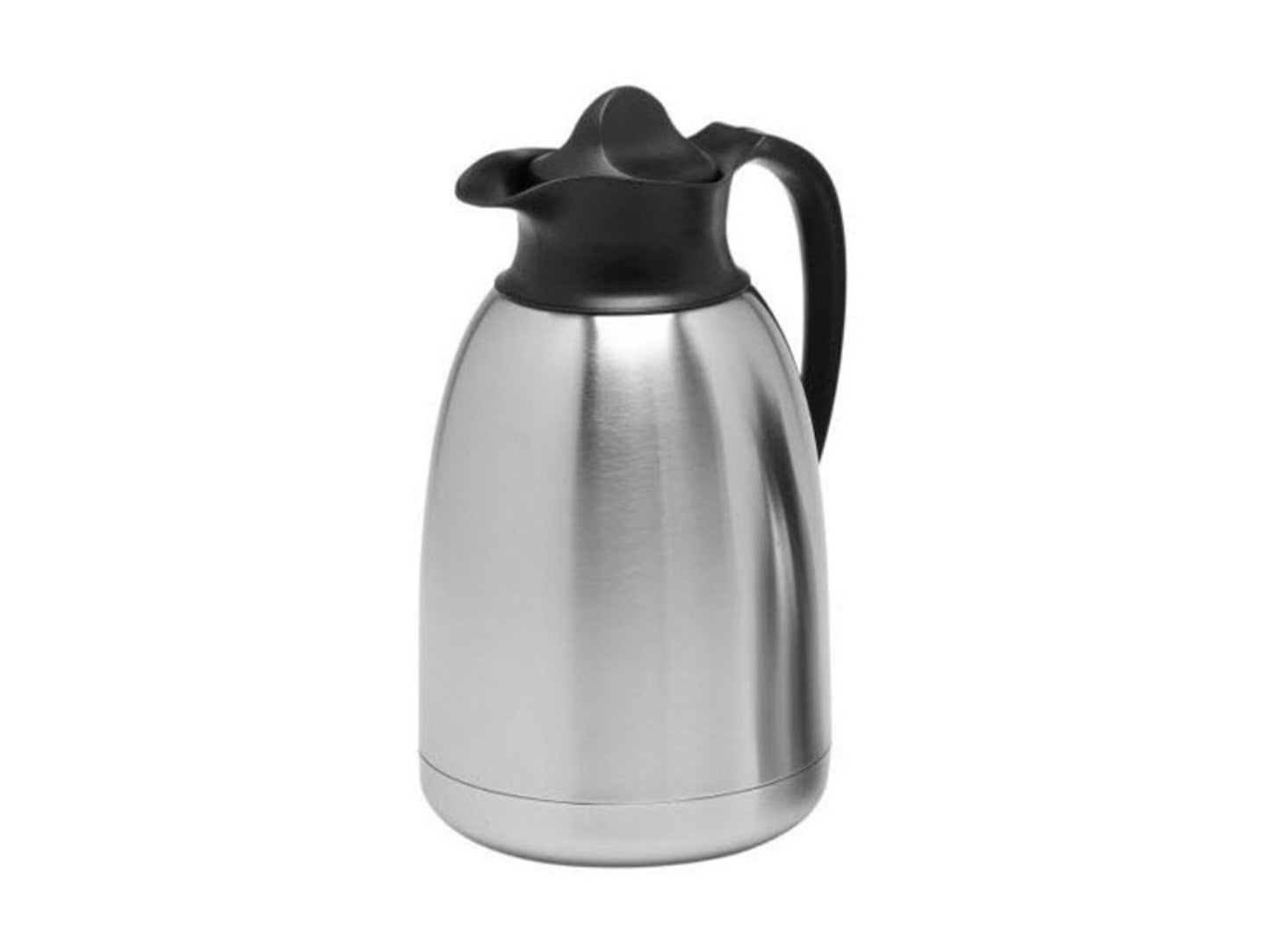 Cater-Profi Isoleerkan rvs zwarte schroefdop 1,5l