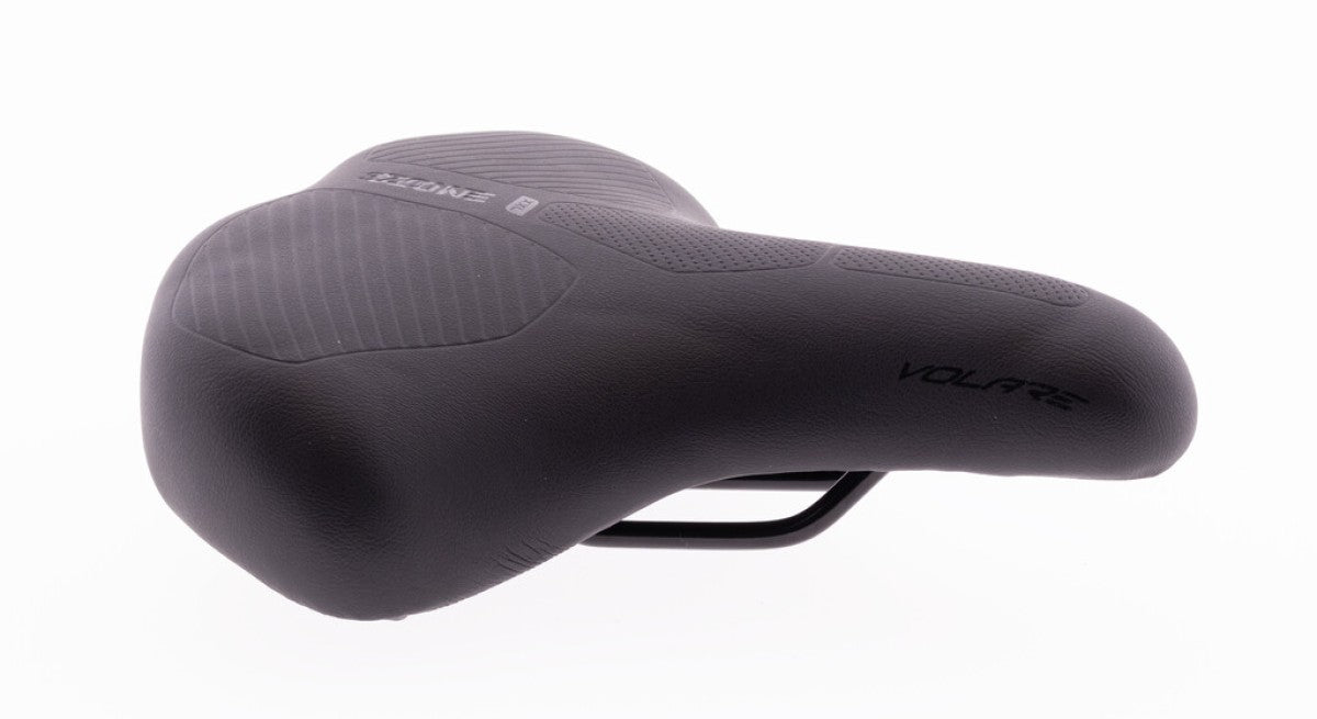 Selle Bassano Selle bassano zadel volare suprema xxl zwart m elastomeer