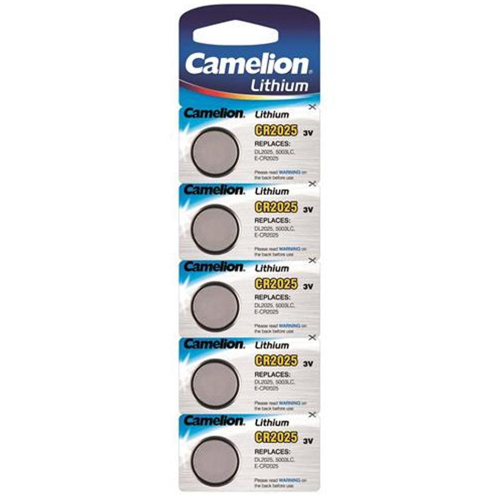 Camelion Knoopcel batterij - cr2025 - 5 batterijen