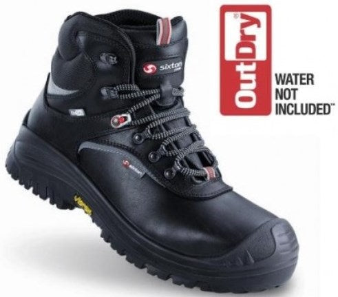 Sixton Peak 80117-08 eldorado hoog s3 hdry | 08 zwart | maat 46 - 11.091.015.46