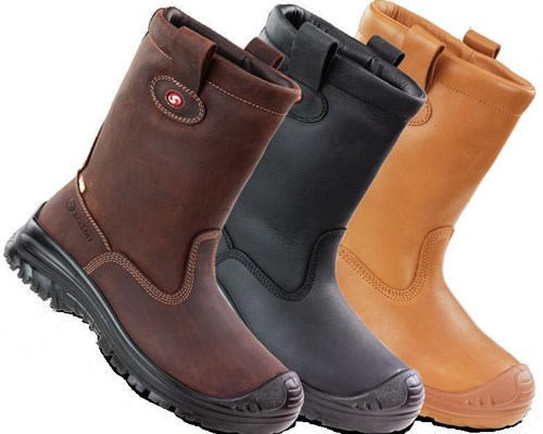 Sixton Peak 81156-00 montana ongevoerd s3 + kn laars naturel - maat 48 - 11.091.053.48