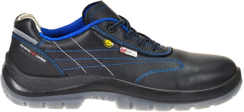 Sixton Peak 82296-05m (medium) brescia laag s3 | zwart blauw | maat 38 - 00.091.145.38