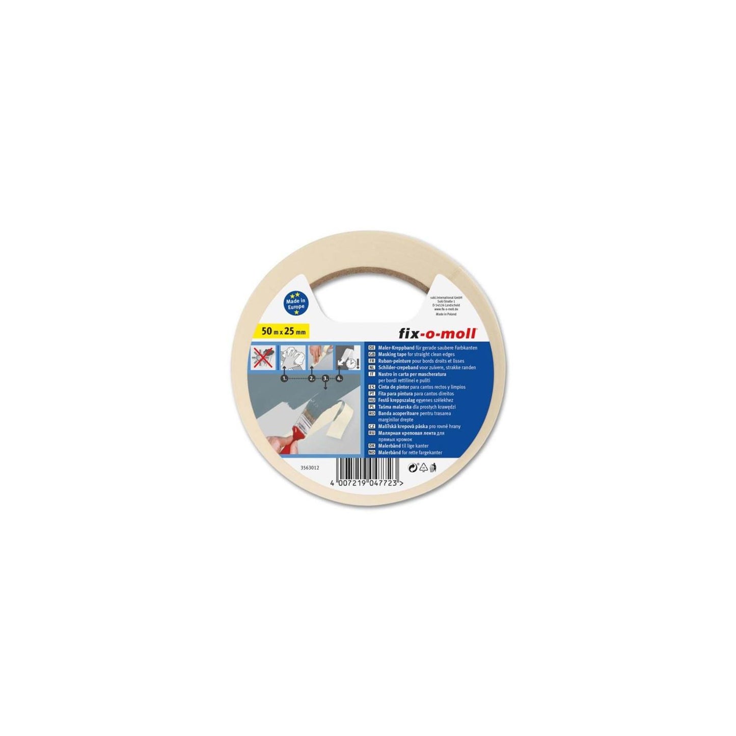 Fix-o-moll maskingtape 50mx25mm