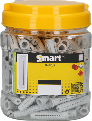 Pgb-Europe Smart nylon universeelplug xup 10x50 150 - sm0xupn00100050n