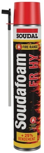 Soudal soudafoam fr hy | rood | 750 ml - 146752