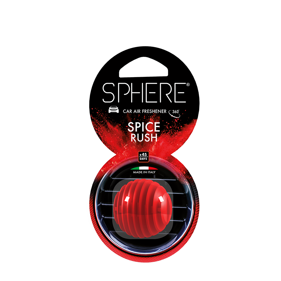 Pic Sphere car air freshener se rush