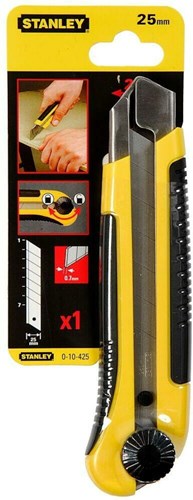 Stanley Handgereedschap afbreekmes dynagrip 25mm - 0-10-425