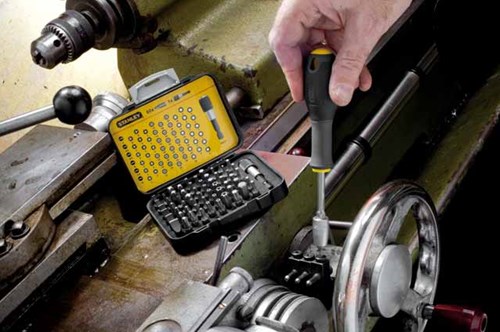 Stanley Handgereedschap bitset expert pro 1 4 - bithouder (61 delig) - 1-13-902