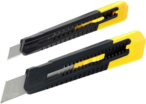 Stanley Handgereedschap combipack afbreekmessenset | 9mm + 18mm - stht10202-0