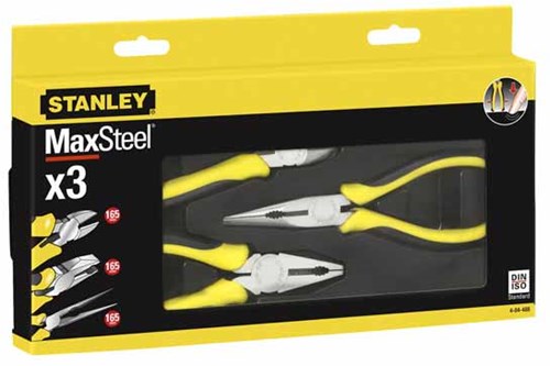 Stanley Handgereedschap fatmax tangenset 3-delig | 84-488 - 4-84-488