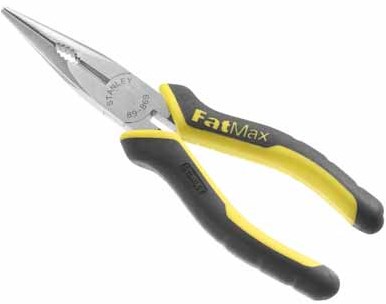 Stanley Handgereedschap rechte telefoontangen fatmax 160 mm - 0-89-869