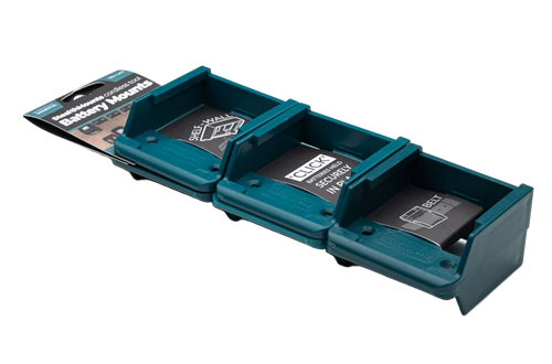 StealthMounts bm-mk18-blu-6 accuhouder voor makita 18v lxt | blauw | 6-pack - bm-mk18-blu-6