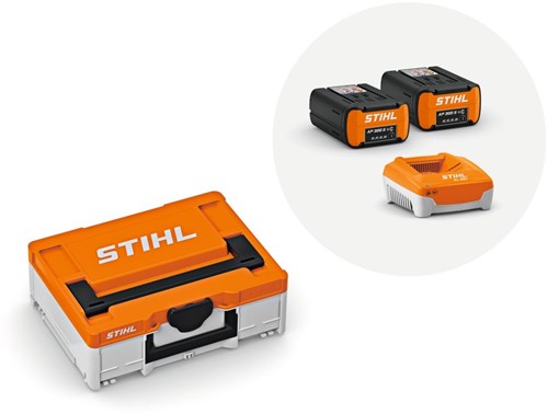 Stihl accessoires power box premium | 2x ap 300 s accu (36v 7,2ah) en 1x al501 oplader - 48502000035