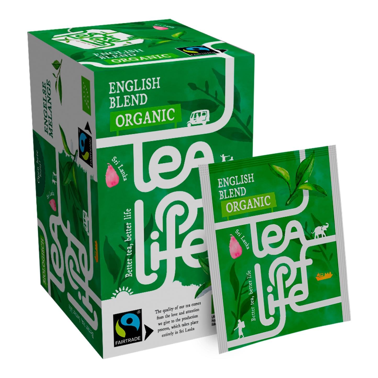 Tea Of Life fairtrade organic english blend (25x1,5gr)
