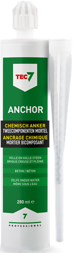 Tec7 anchor chemisch anker 280ml - 610148000