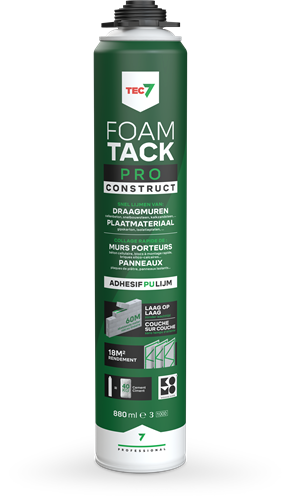 Tec7 foamtack pro construct | aerosol | 880 ml - 670008000